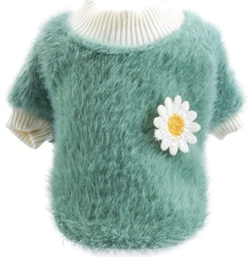Faux Fur Pet Sweater, Large - Lot 426