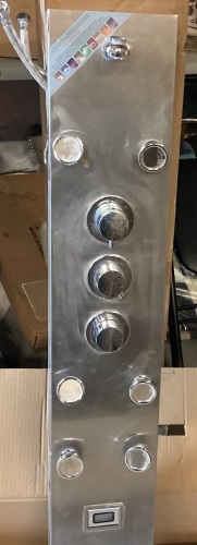 Shower Panel Tower, May Be Missing Hardware - Lot 572