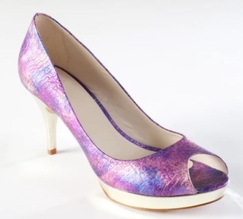 Zofie Shoes Lucia Platform Peep Toe Pump, 12 - Lot 17
