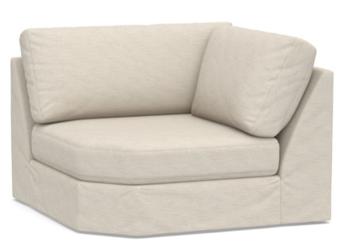 Big Sur Deep Seat Wedge Slipcover  - Lot 19