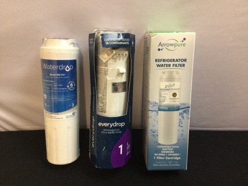 Lot of 3 Water Filters - Lot 52