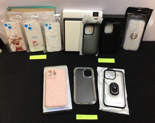 Bundle of iPhone Cases for 14, 14 Pro & 14 ProMax - Lot 63