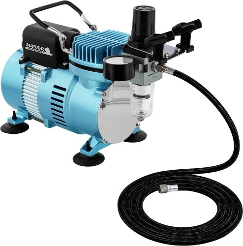Master Airbrush Cool Runner II Air Compressor Kit - Lot 71