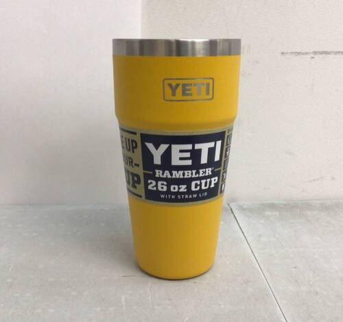 26 oz. Insulated Rambler Cup - Missing Lid - Lot 177
