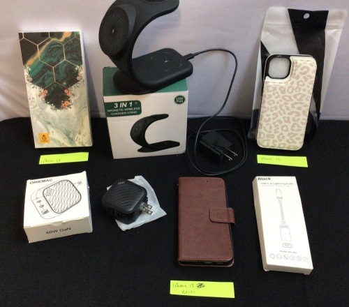 Bundle of iPhone Cases & Chargers - Lot 229