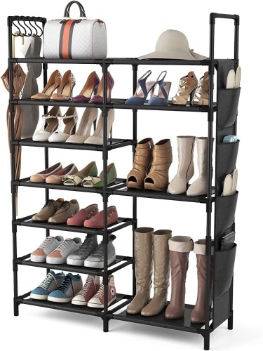 VTRIN Shoe Rack Shoe Organizer 7 Tier - Lot 238