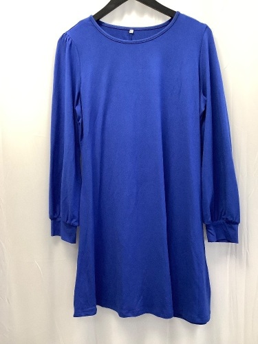 Womens Long Sleeve Shirt Dress, Size XL - Lot 279