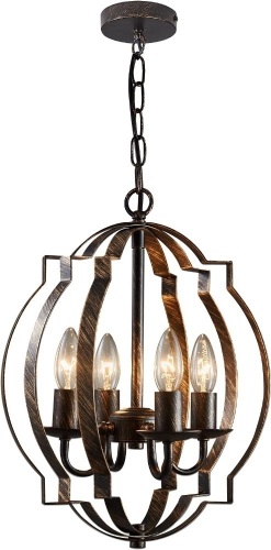 Fansose Industrial Style Ceiling Light - Lot 283