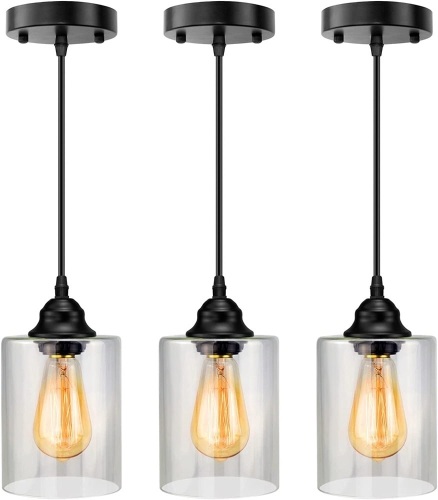 Industrial Pendant Lights, 3-Pack - Lot 351