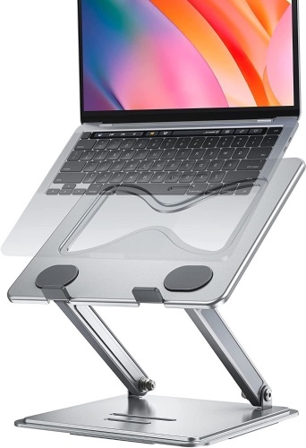 Adjustable Laptop Stand, Compatible with 10”-17” Laptops, Notebooks, Tablets - Lot 438
