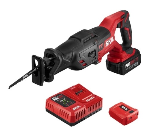 SKIL PWR CORE 20V Brushless Cordless Reciprocating Saw, Used - Lot 240