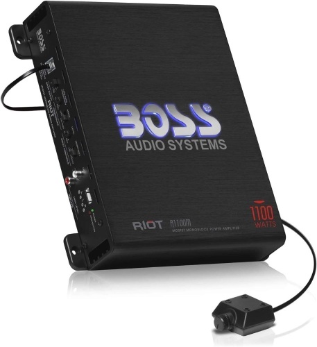 BOSS Audio Systems R1100M Riot Series Car Audio Subwoofer Amplifier - Lot 471
