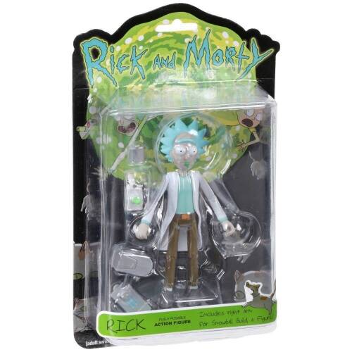 Rick & Morty 5" Rick Action Figure w/ Right Arm for Snowball Build a Figure - Lot 69