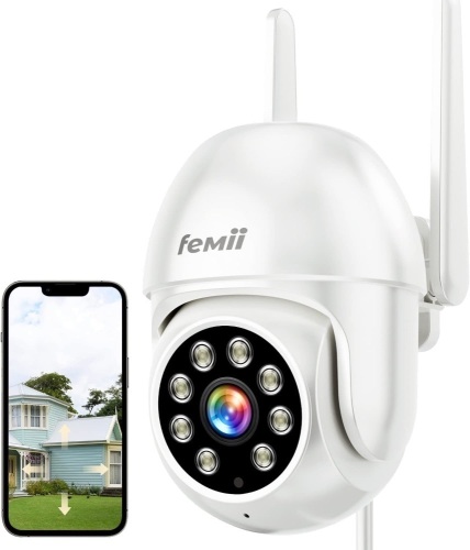 2K Wireless Outdoor Security Camera  - Lot 306