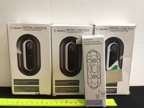 Lot of (4) Nest Hello Accessories - Lot 462