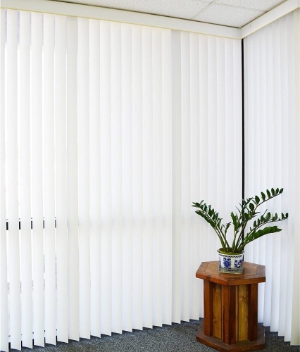 DALIX PVC 95" Vertical Blind Replacement Slats, 20 pk - Lot 363