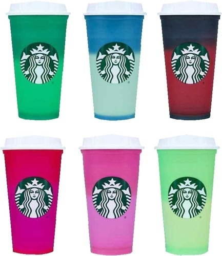 Lot of (2) 6 Pack Starbucks Hot Cups - Lot 327