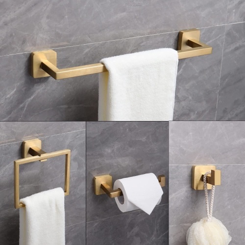 Ntipox 4 Piece Bathroom Hardware Accessories Set - Lot 94