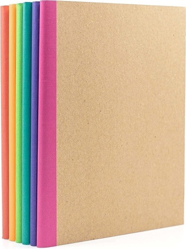 Lot of (8) PAPERAGE 6-Pack Composition Notebooks - Lot 367