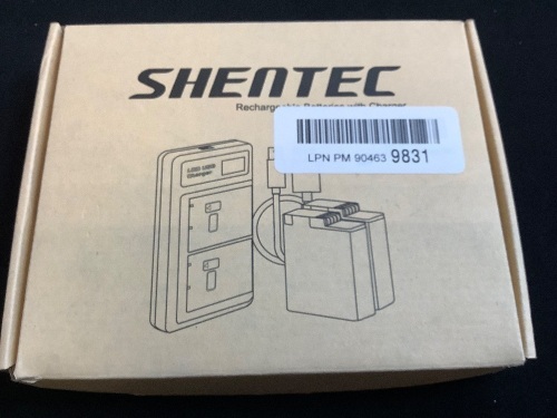 Shentec Dual Slot Camera Battery Charger - Lot 67
