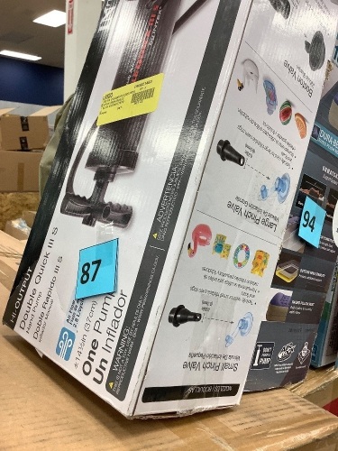 Intex Double Quick III S Hand Pump - Lot 87