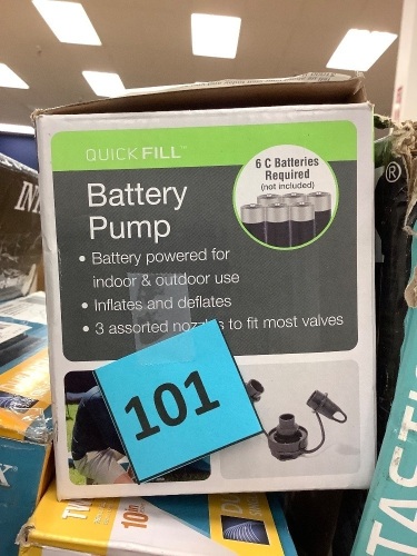 Battery Air Pump - Lot 101