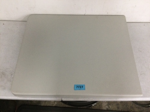 White Folding Table - Lot 7727