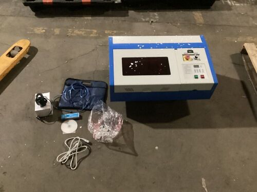 40W CO2 Laser Engraver - Lot 48