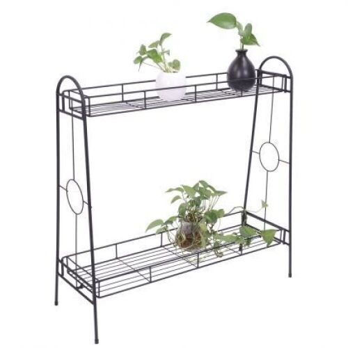 2 Tier Metal Plant Stand - Lot 400