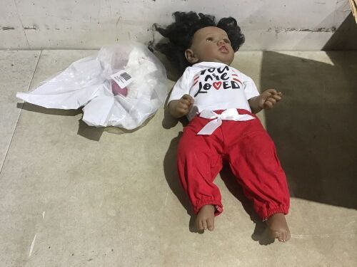 Baby Doll Toy with Accessories - Lot 517