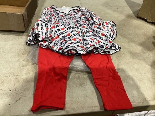 Daddys Girl Toddler Outfit  - Lot 629