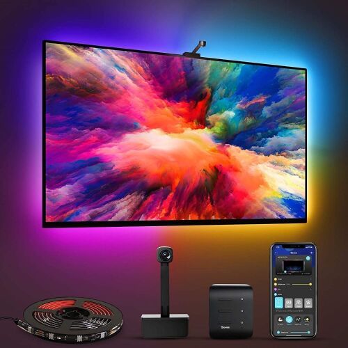 Goovee Immersion RGBIC LED TV Backlight  - Lot 661