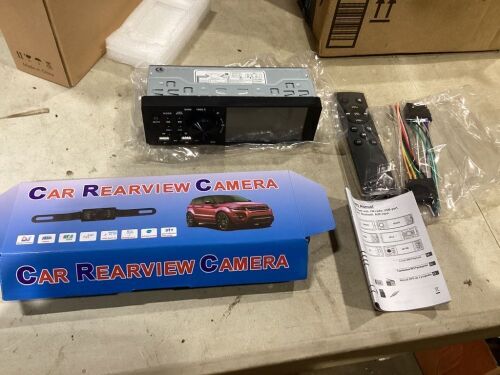 4" Multimedia Player with Car Rearview Camera - Lot 365