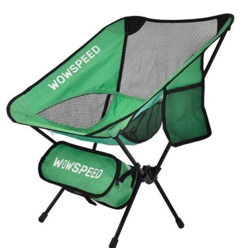 Wowspeed Ultralight Folding Camp Chair w/ Carry Bag  - Lot 534