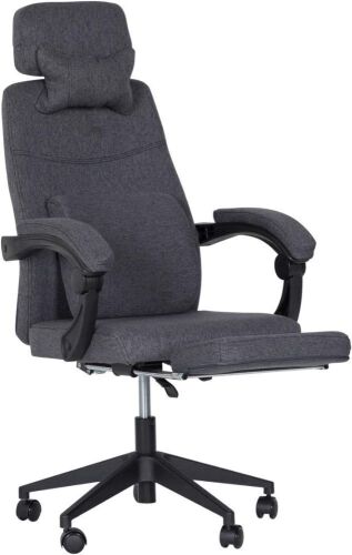 EROMMY Ergonomic Office Chair, High Back Adjustable with Footrest and Headrest  - Lot 424