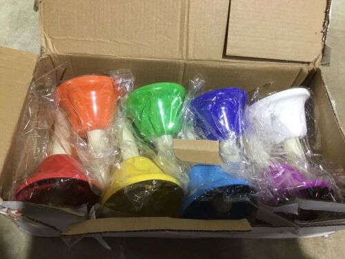 Colored Handbell Set  - Lot 505