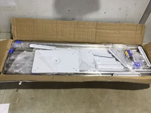 4 Post 10' x 10' DIY Adjustable Wedding Backdrop Stand  - Lot 584