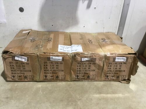 Lot of Small 4" x 4" Shipping Boxes, 400 ct - Some Water Damage  - Lot 614