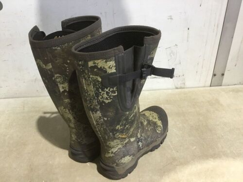 Cabelas Camo Rubber Boots, Size 10  - Lot 532
