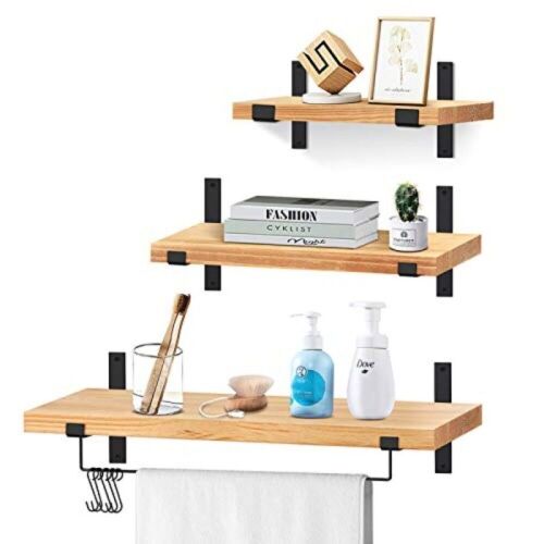 Wall Mounted Floating Shelves - Lot 652