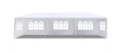 10' x 30' Outdoor Canopy Party Wedding Tent w/ Sidewalls - Lot 270