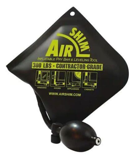 Contractor Grade AirShim Inflatable Pry Bar and Leveling Tool that Holds Up To 300 lbs. - Lot 772
