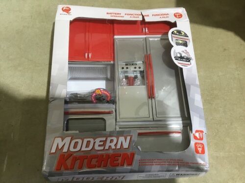 Modern Kitchen Doll Play Set  - Lot 324