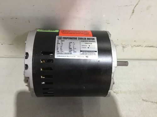 1-Speed 1/3 HP Evaporative Cooler Motor - Lot 306
