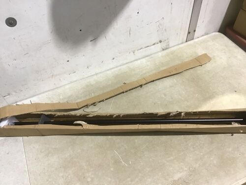 Black 3/4" Curtain Rod  - Lot 780