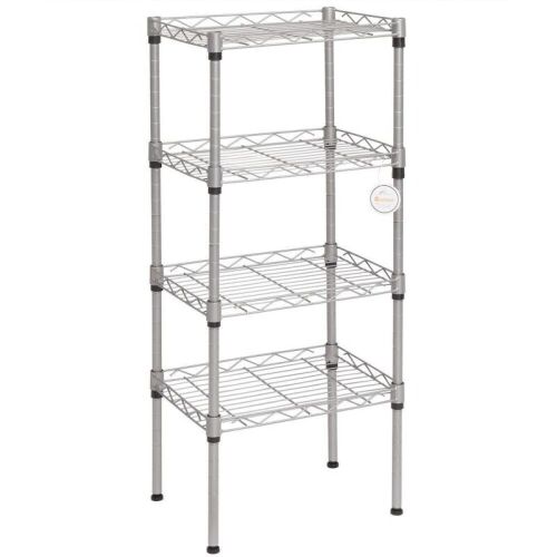 4 Tier Wire Adjustable Storage Rack - Lot 330