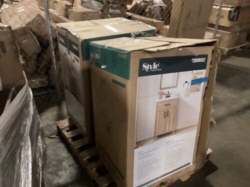 Pallet of Uninspected Bathroom Vanities - Lot 694