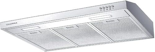 CIARRA 30 inch Range Hood with CACF006 Carbon Filters, Stainless Steel - Lot 350