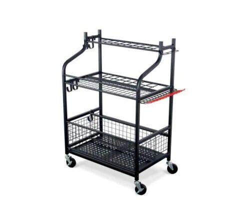 3- Tier Garden Tool Organizer with Wheels - Lot 122