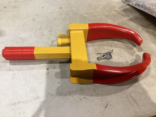 Anti Theft Wheel Lock Clamp  - Lot 404